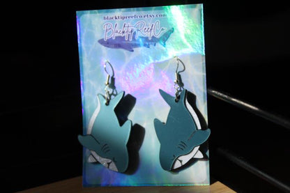 Shark Acrylic Earrings