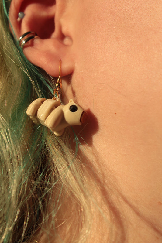 Capybara Flexi Earrings