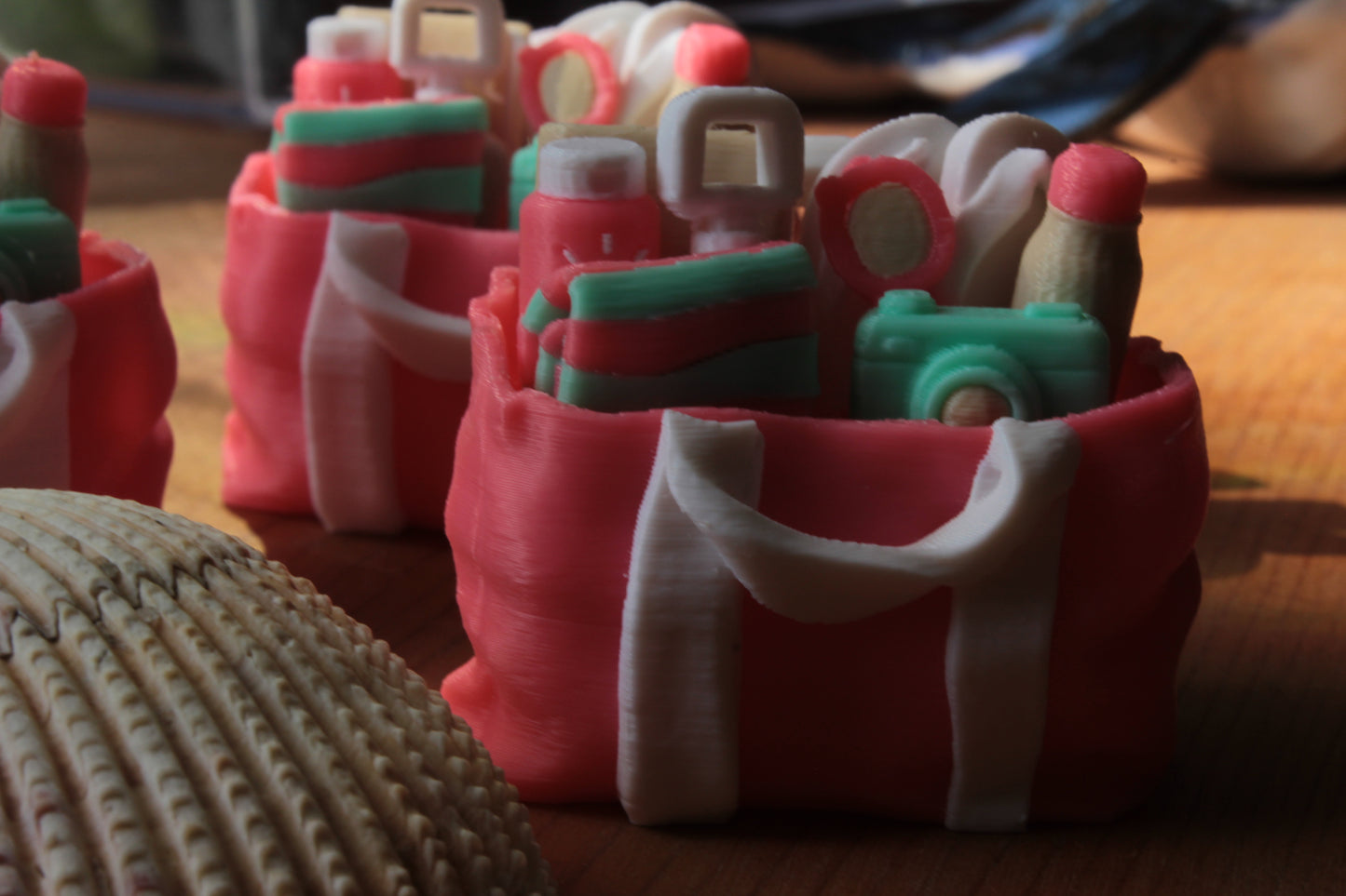 Beach Bag Essentials Clicker
