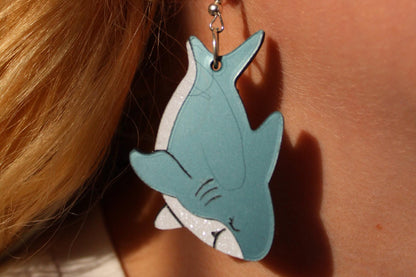 Shark Acrylic Earrings