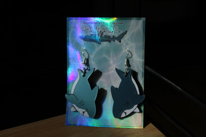 Shark Acrylic Earrings