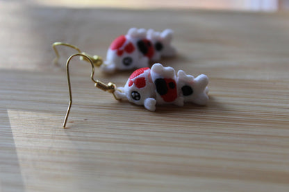 Koi Fish Earring 3D Printed